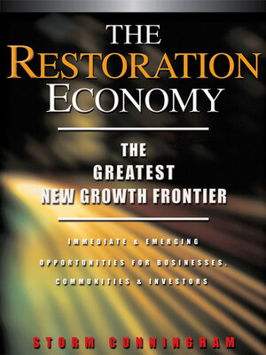 cover image of The Restoration Economy